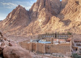 Monastère Sainte-Catherine du Sinaï : temple de la suppliciée