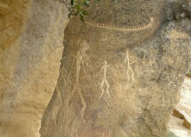 Réserve de Gobustan : site aux peintures rupestres de 40 000 ans