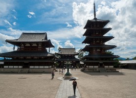 Hōryū-ji : le plus ancien temple en bois existant