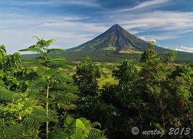 Mayon : un magnifique volcan conique