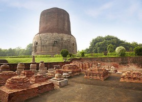 Sarnath : le lieu du premier sermon de Bouddha