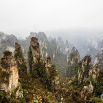 Le parc de Zhangjiajie 