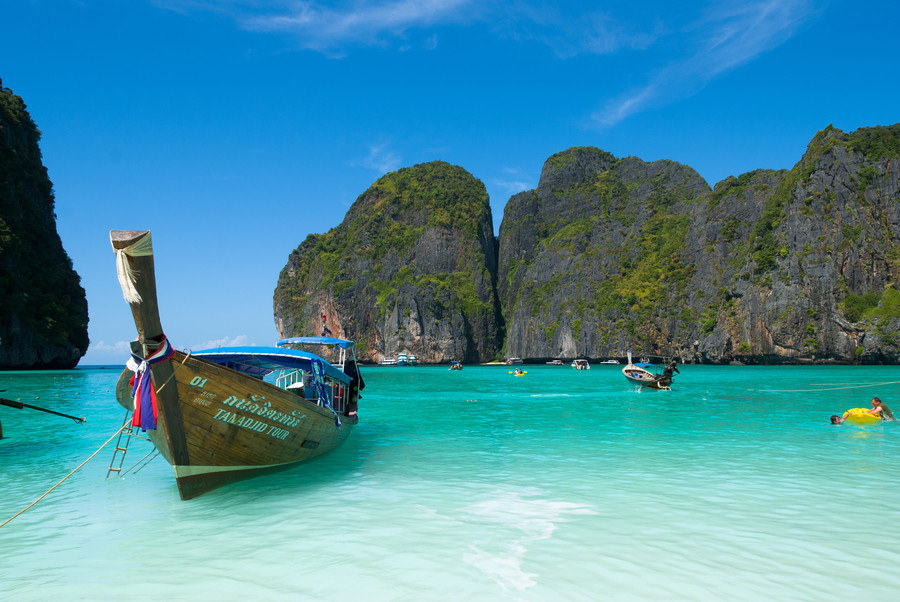 Maya Bay, Thaïlande La sublime et incroyable plage de Ko Phi Phi
