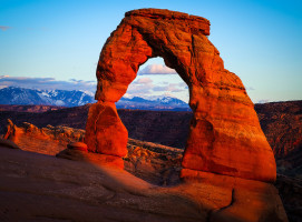 Le parc des Arches : un chef d’œuvre naturel aux couleurs rougeoyantes