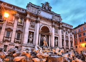 Fontaine de Trevi : la source de la vierge