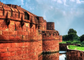 Fort rouge d'Agra : la somptueuse résidence des souverains