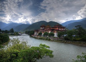 Dzong de Punakha : un monument debout depuis 350 ans