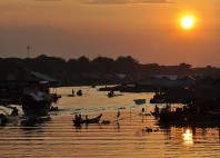 Villages flottants de Tonlé Sap 