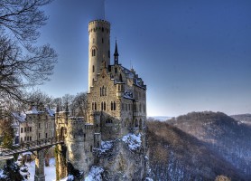 Château de Lichtenstein : comme dans un conte de fées