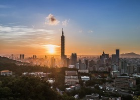 Taipei 101 : le majestueux bambou bleu turquoise !