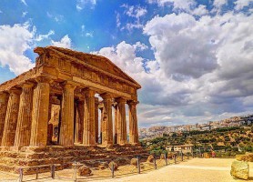 Zone archéologique d’Agrigente : un panorama de temples