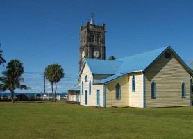 Levuka : une ville sur l’île volcanique tropicale luxuriante