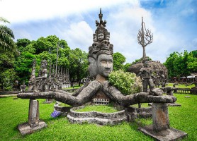 Parc du Bouddha : le fantastique jardin bouddhiste