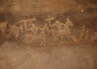Peintures rupestres de Bhimbetka 