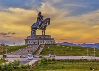 Statue de Gengis Khan 