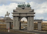 Statue de Gengis Khan 
