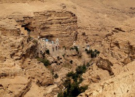 Wadi Qelt : la magnifique oasis du désert de Judée