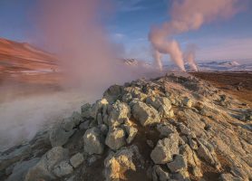 Námafjall : au cœur de la magie des geysers