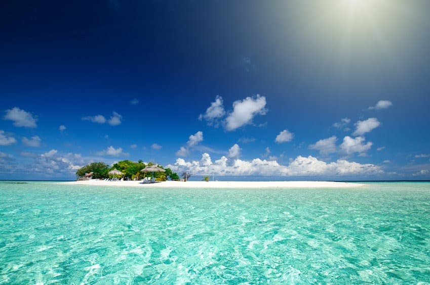 Maldives beaches - dhigurah beach