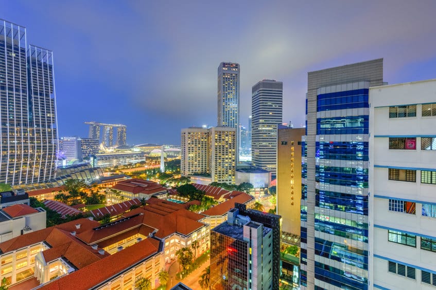 le quartier de Bugis à Singapour