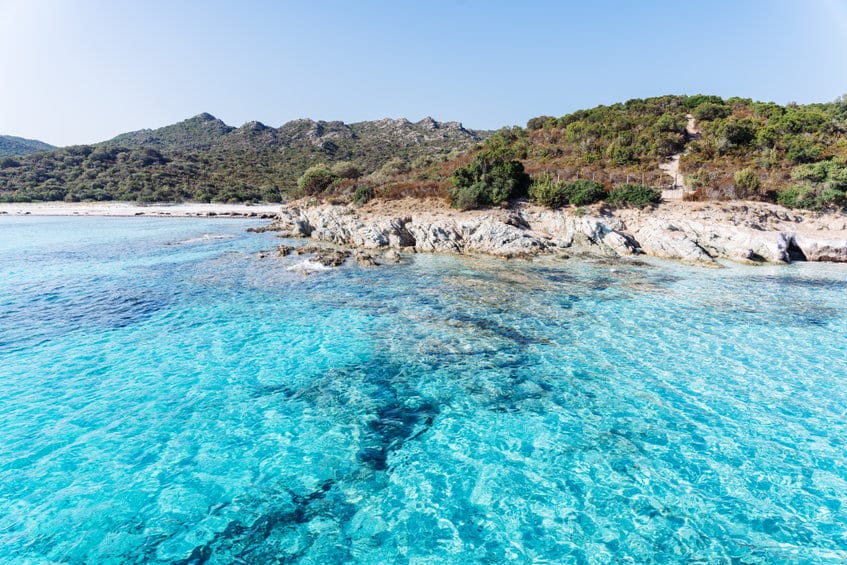 Plage du Lotus, Cap Corse, Corse, France