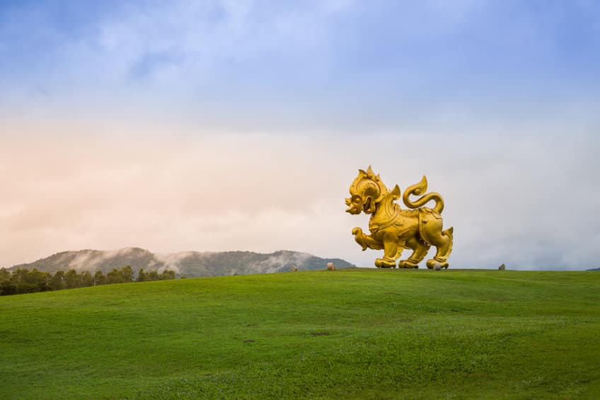 Singha Park dans la province de Chiang Rai