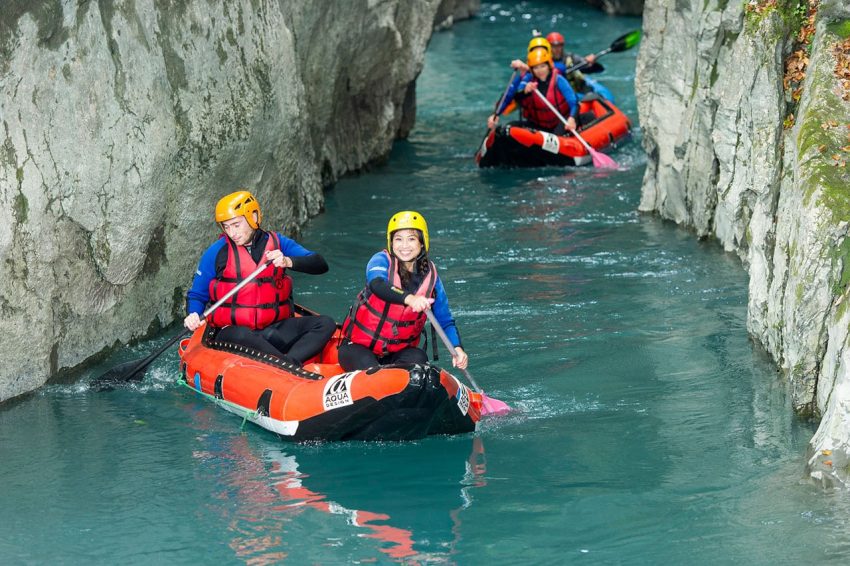 Rafting à Samoens