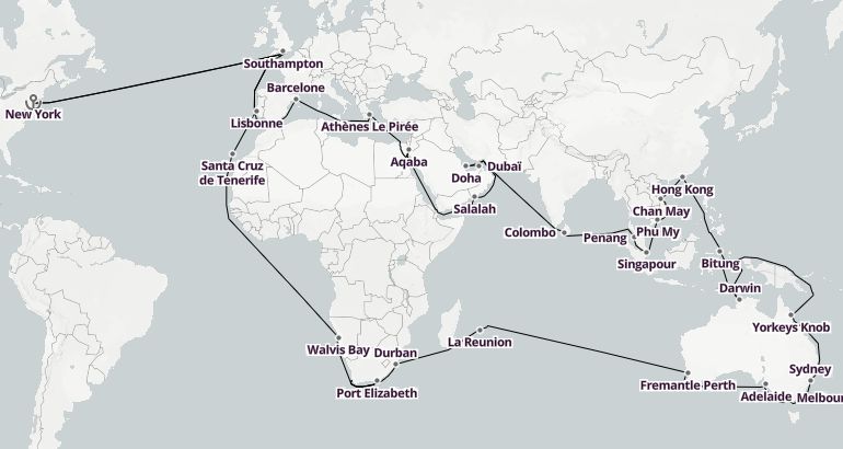 Crédits : croisieredeprestige.com